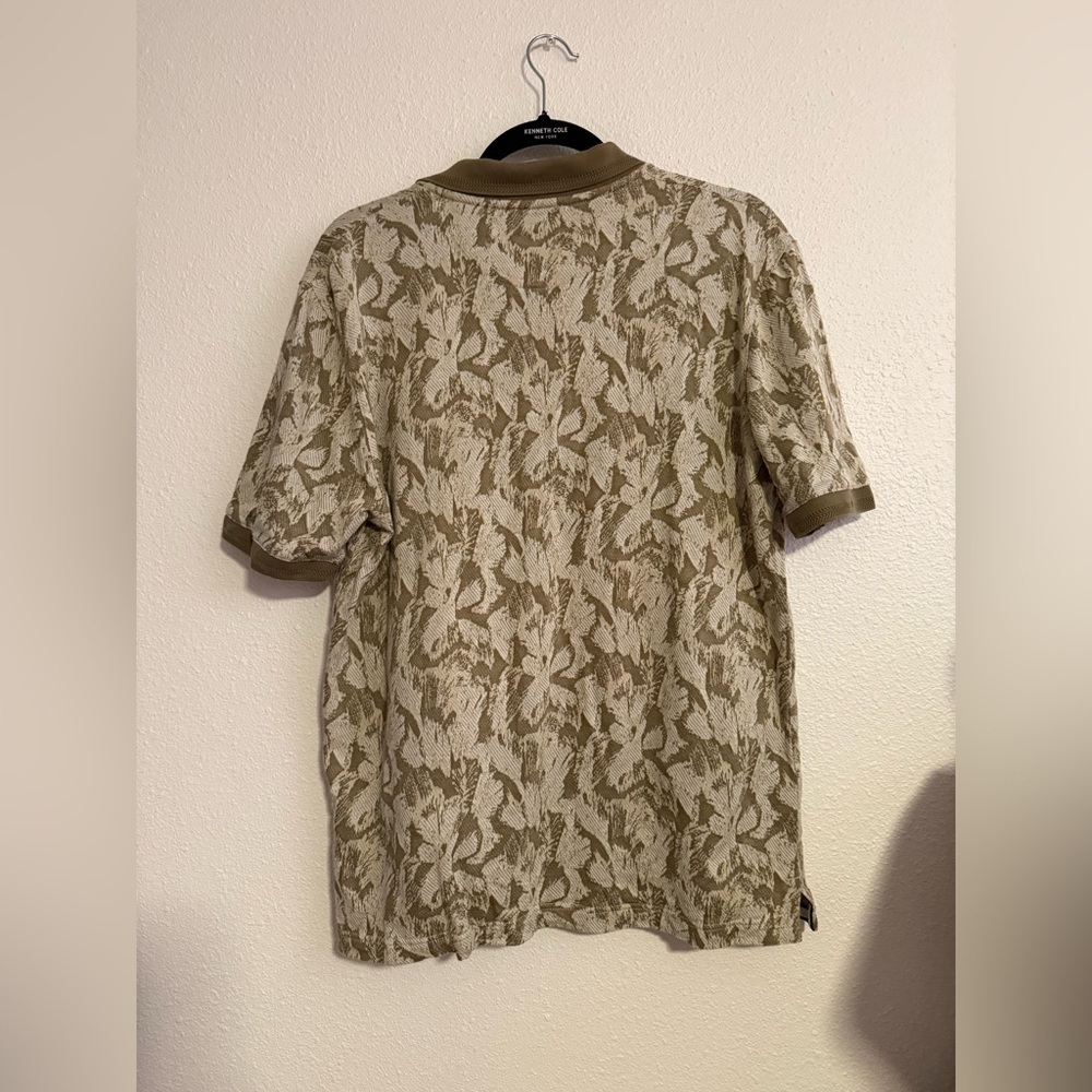 Ted Baker Plasta Short Sleeve Regular Fit Floral Polo - Picture 6 of 9